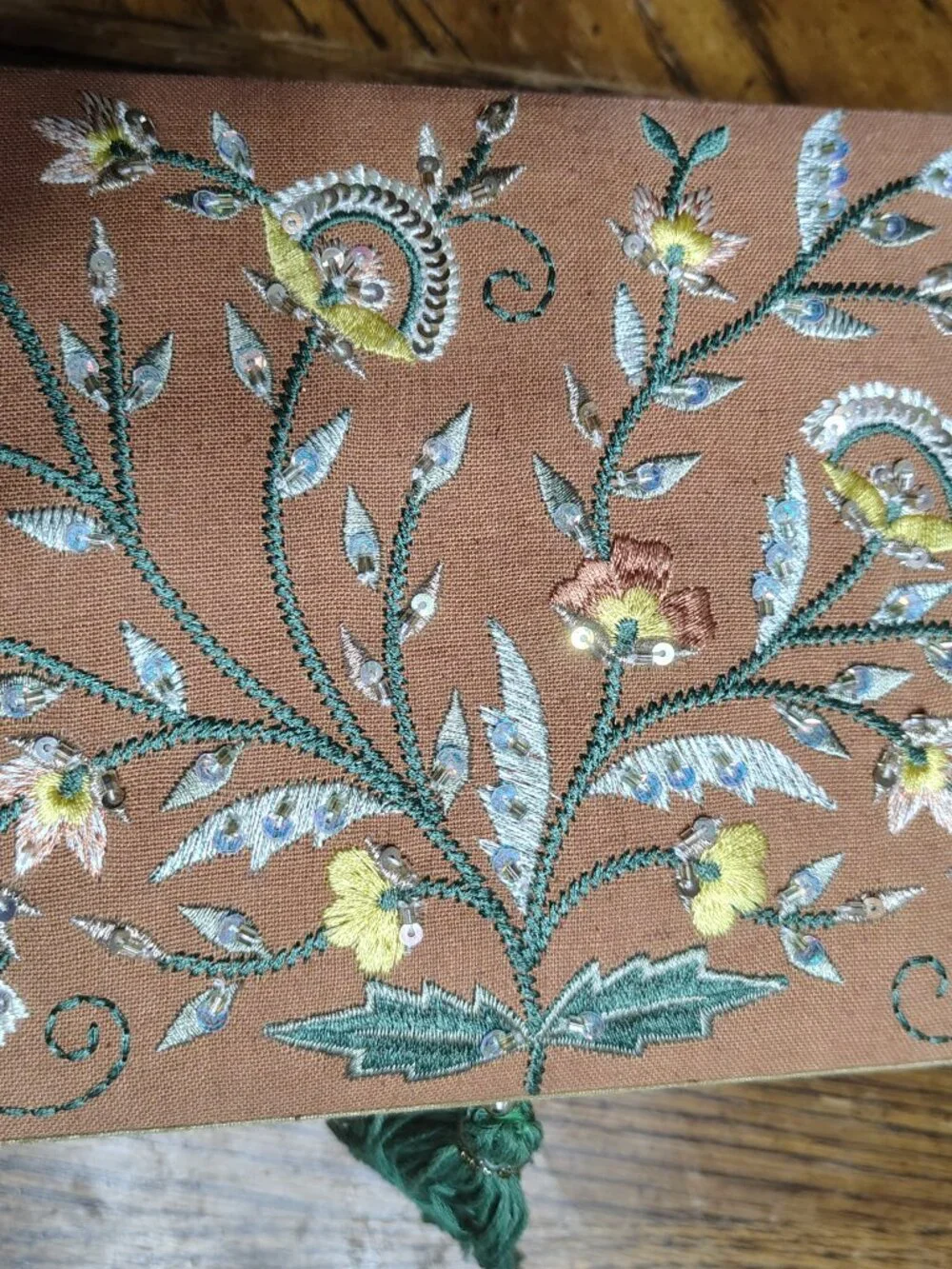 Sequence and Fabric Jewlery Box